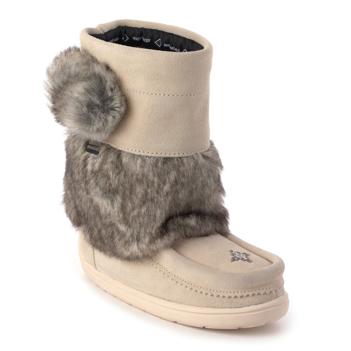 Manitobah waterproof faux fur Kewatin heigh authentic