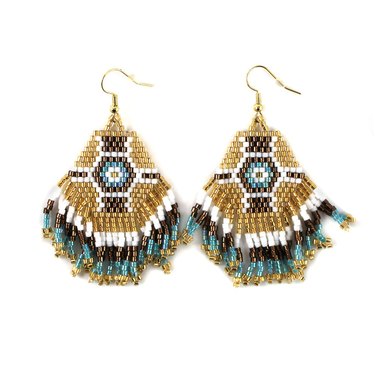 Linda McCullough Beaded Earrings