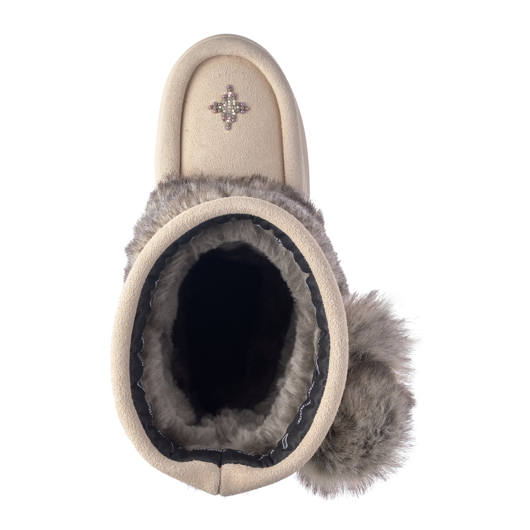 Manitoba Owlet Chestnut 2024 Brown Waterproof Snow Fur Tall Boots Girls